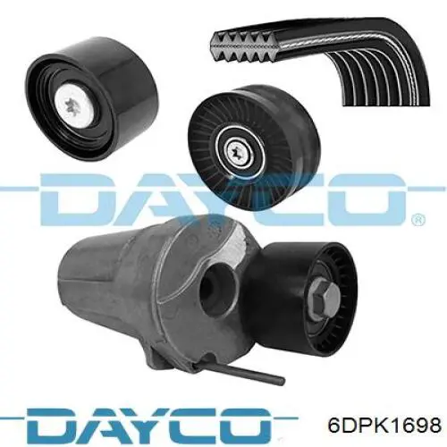 6DPK1698 Dayco Pas napędowy mechanizmów