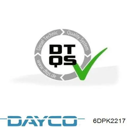 Pas napędowy mechanizmów 6DPK2217 Dayco