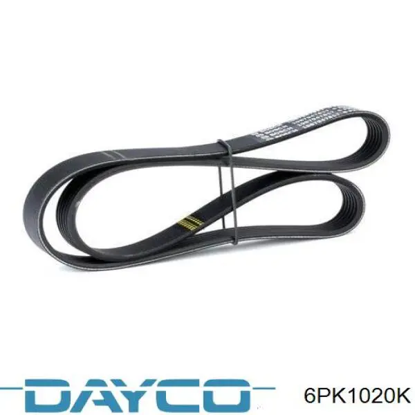 Pas napędowy mechanizmów Dayco 6PK1020K cena, od 14,86 USD