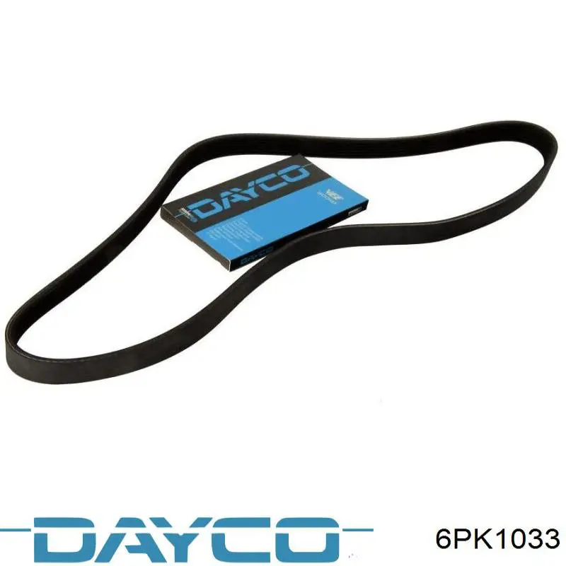 Do koszyka 6PK1033 Dayco Pas napędowy mechanizmów