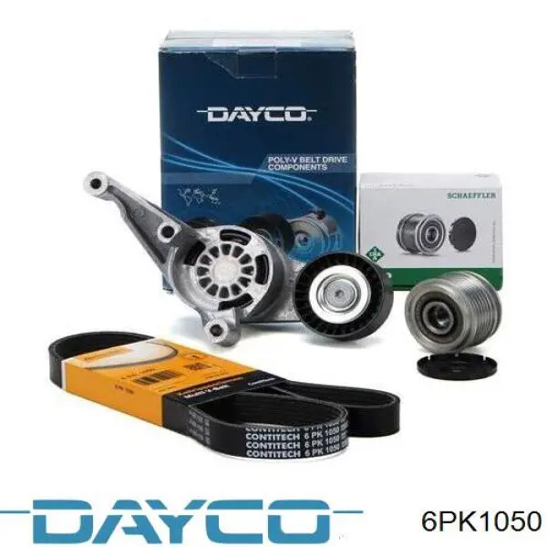 6PK1050 Dayco pas napędowy mechanizmów