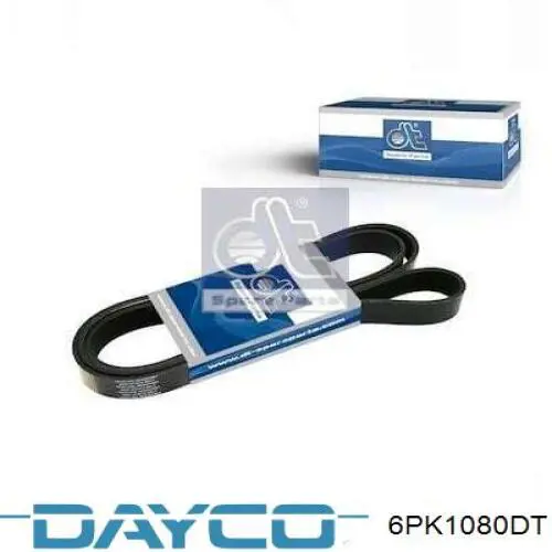 Do koszyka 6PK1080DT Dayco Pas napędowy mechanizmów