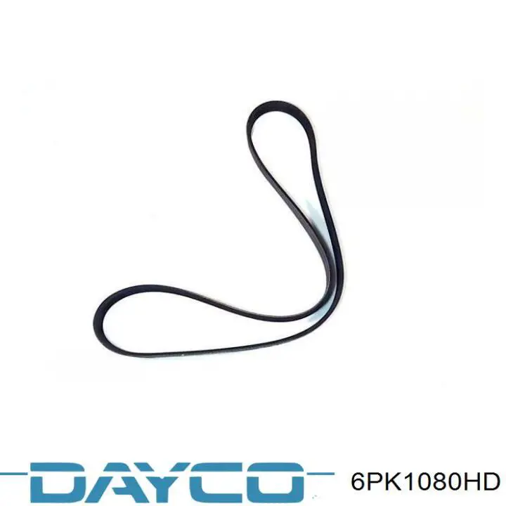 Do koszyka 6PK1080HD Dayco Pas napędowy mechanizmów