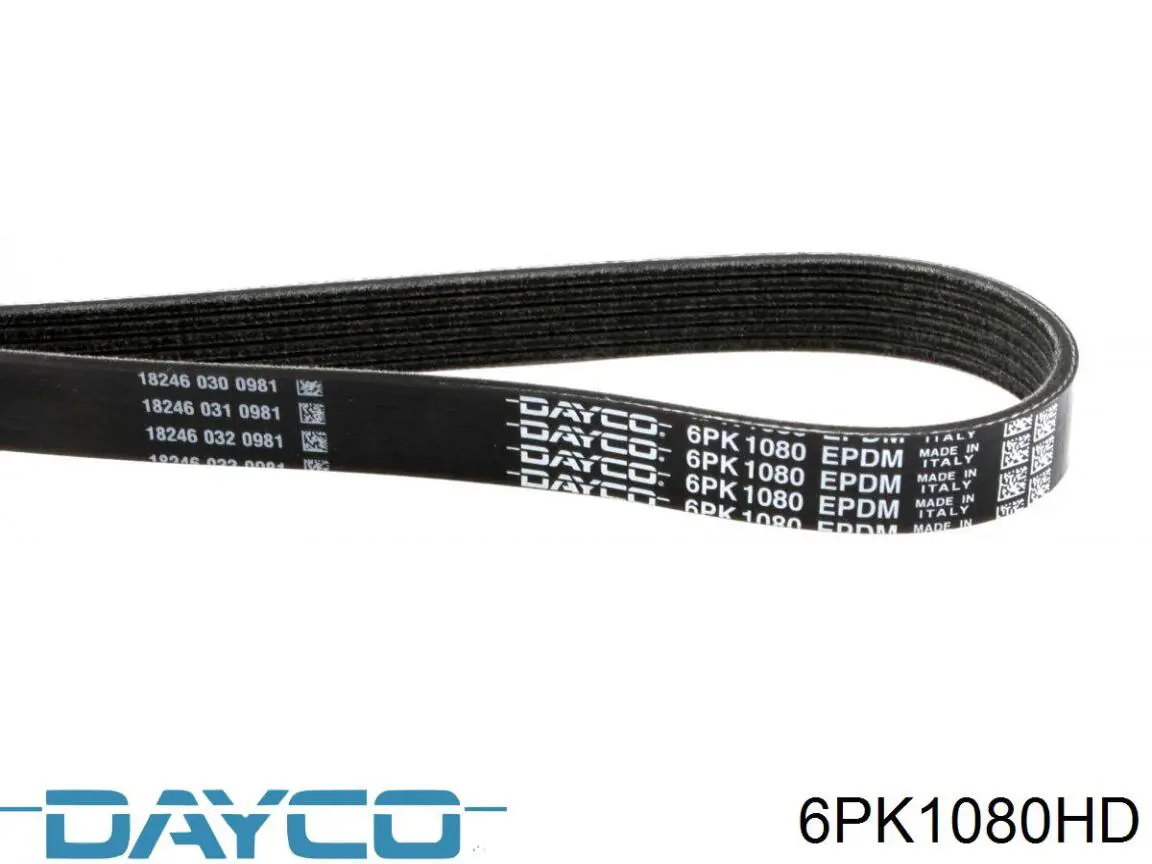 Pas napędowy mechanizmów Dayco 6PK1080HD