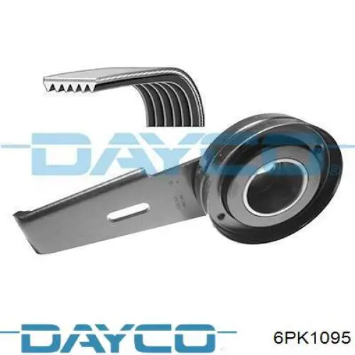 6PK1095 Dayco Pas napędowy mechanizmów