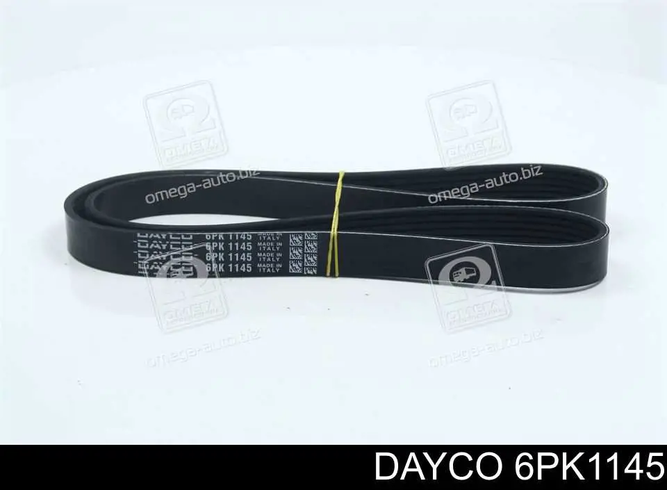 Pas napędowy mechanizmów Dayco 6PK1145 cena, od 15,00 USD