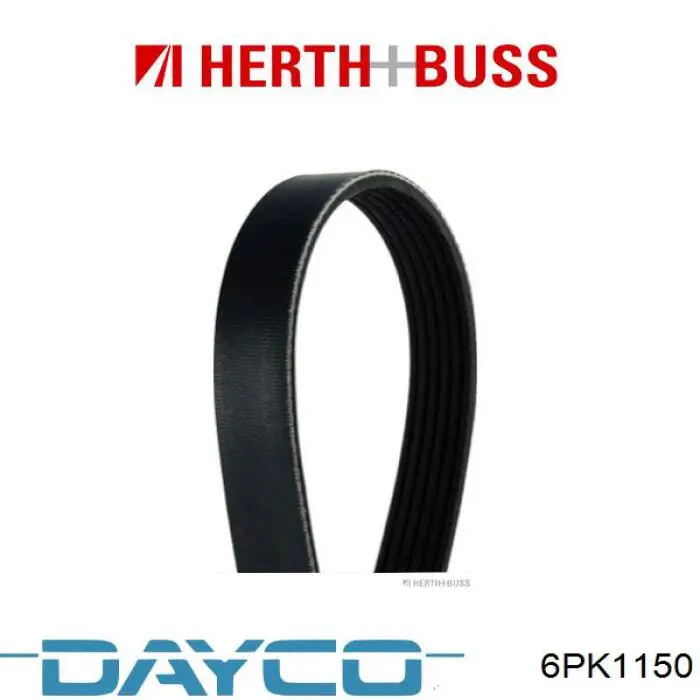 Pas napędowy mechanizmów Dayco 6PK1150 cena, od 14,67 USD