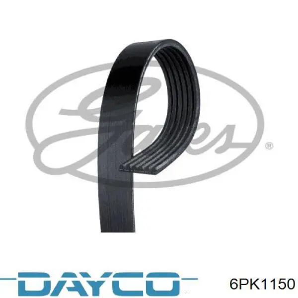 Pas napędowy mechanizmów Dayco 6PK1150 cena, od 14,87 USD