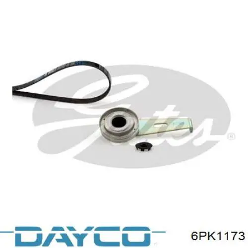 Pas napędowy mechanizmów Dayco 6PK1173 cena, od 15,75 USD