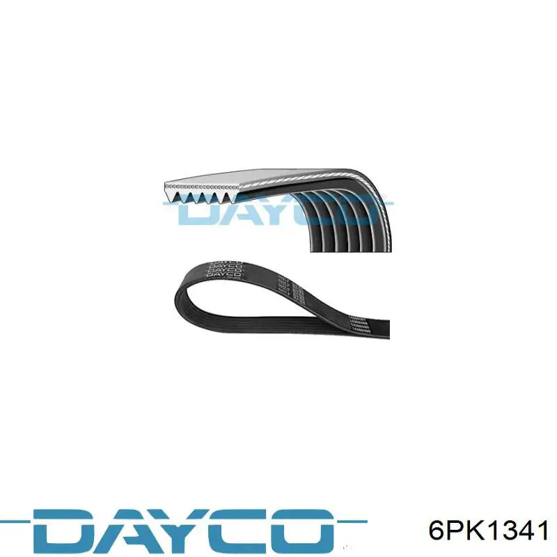 6PK1341 Dayco pas napędowy mechanizmów