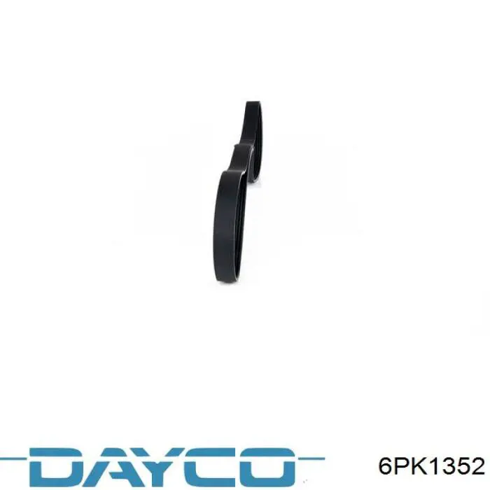 Pas napędowy mechanizmów Dayco 6PK1352 cena, od 15,35 USD