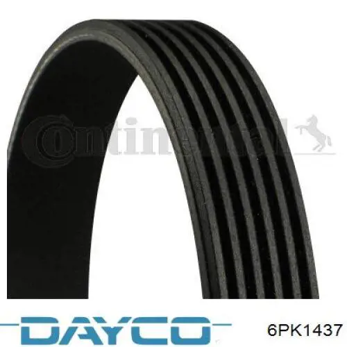 Pas napędowy mechanizmów Dayco 6PK1437 cena, od 16,85 USD