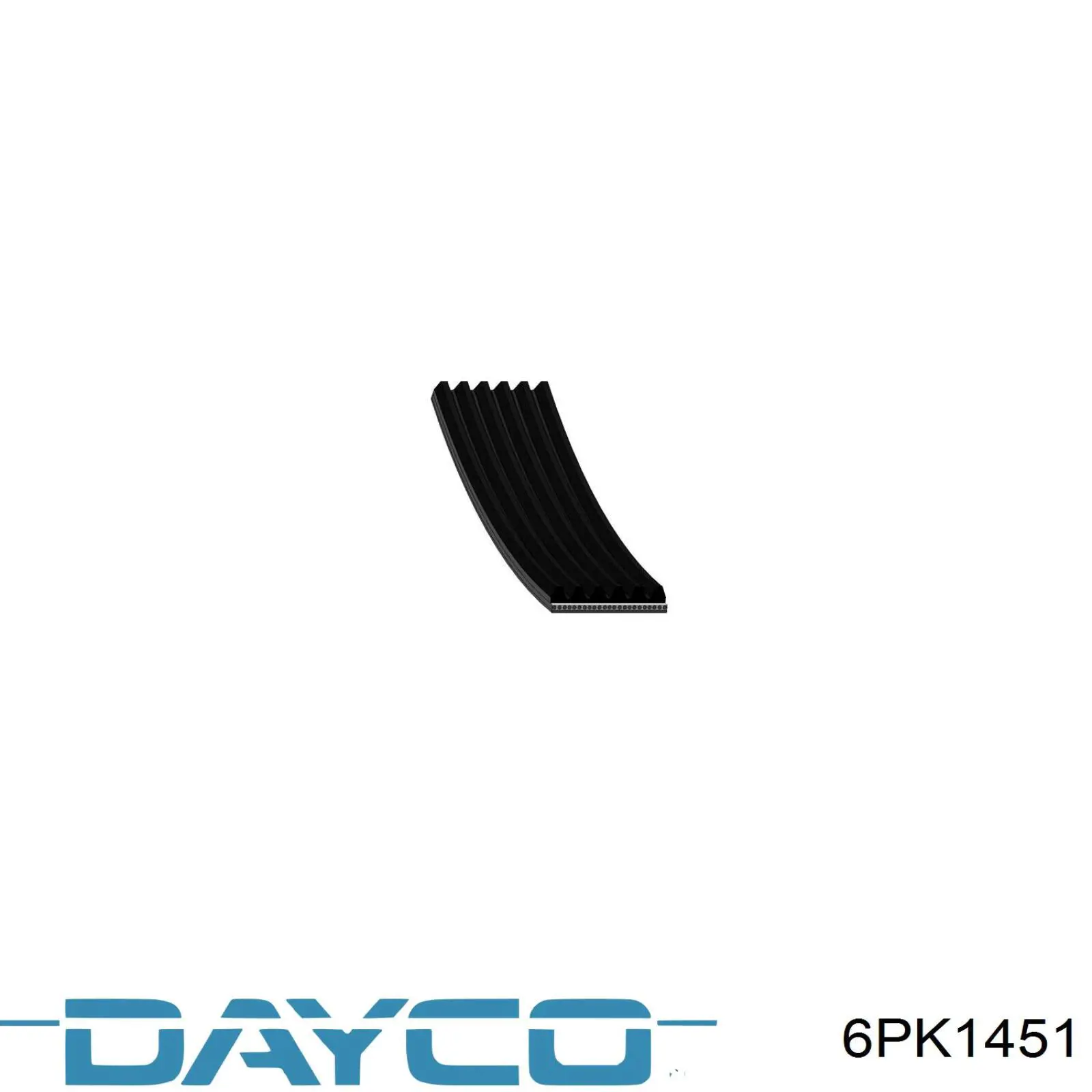 Pas napędowy mechanizmów Dayco 6PK1451 cena, od 15,61 USD