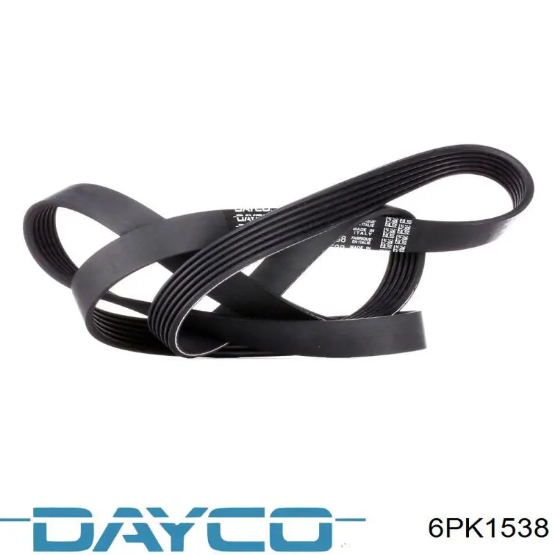 6PK1538 Dayco Pas napędowy mechanizmów