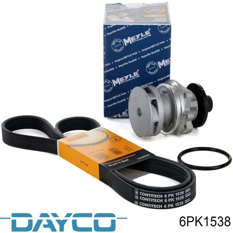 Do koszyka 6PK1538 Dayco Pas napędowy mechanizmów