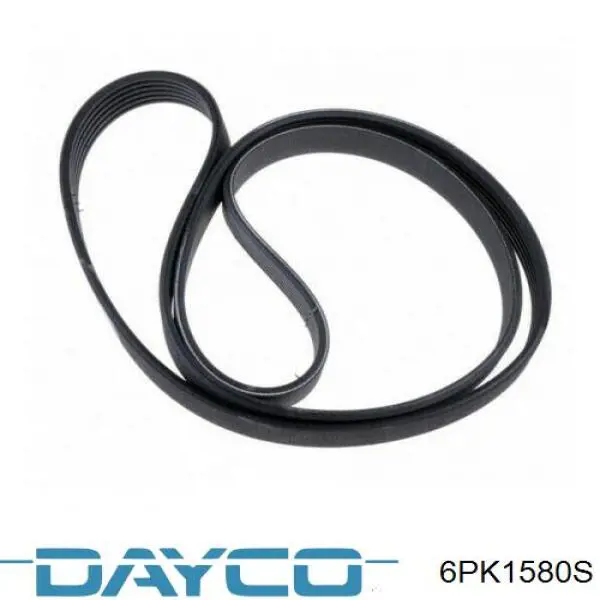 Pas napędowy mechanizmów Dayco 6PK1580S cena, od 17,70 USD