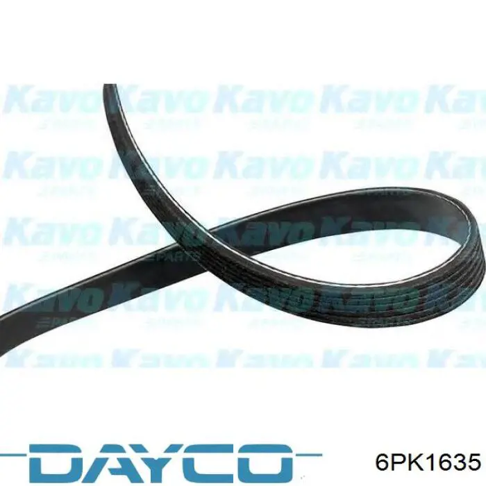 Do koszyka 6PK1635 Dayco Pas napędowy mechanizmów