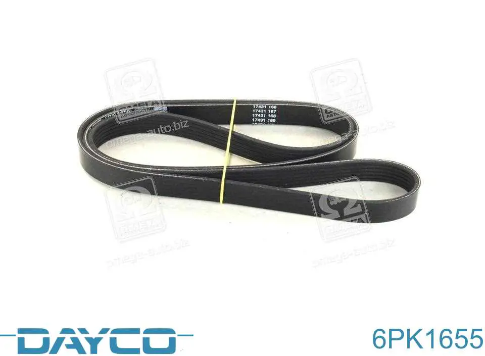 6PK1655 Dayco Pas napędowy mechanizmów