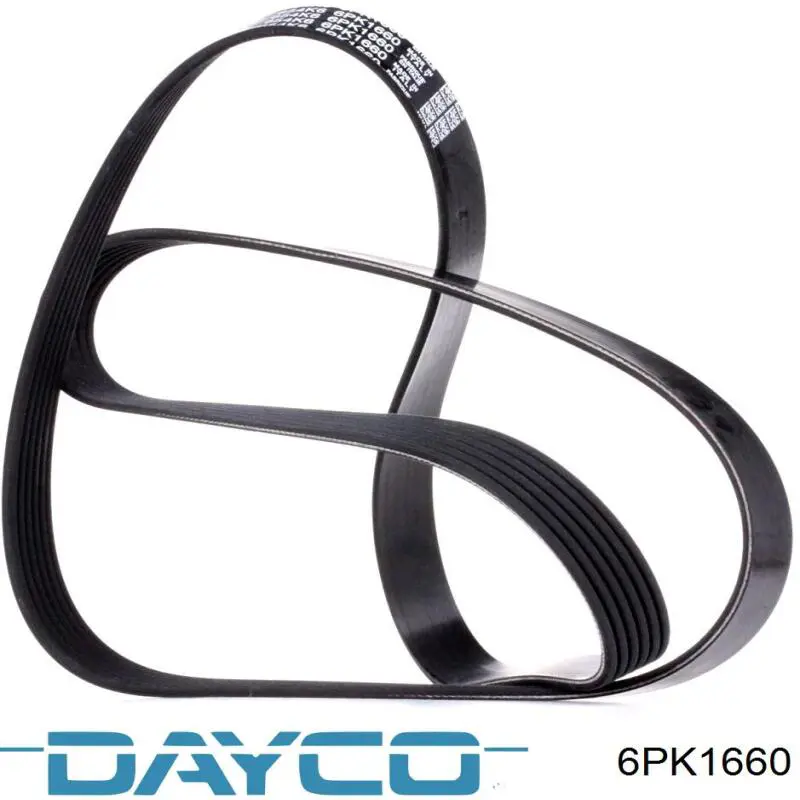 Pas napędowy mechanizmów Dayco 6PK1660 cena, od 17,22 USD