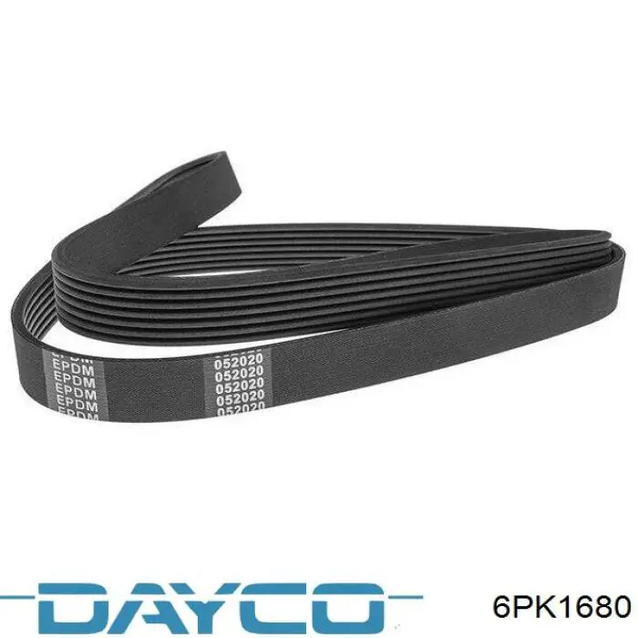Pas napędowy mechanizmów Dayco 6PK1680 cena, od 17,27 USD