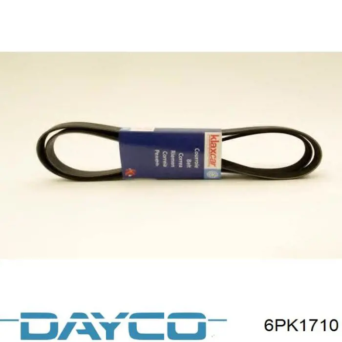 Do koszyka 6PK1710 Dayco Pas napędowy mechanizmów