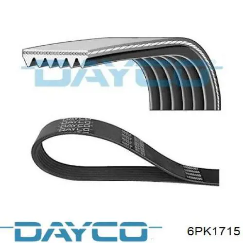 6PK1715 Dayco pas napędowy mechanizmów