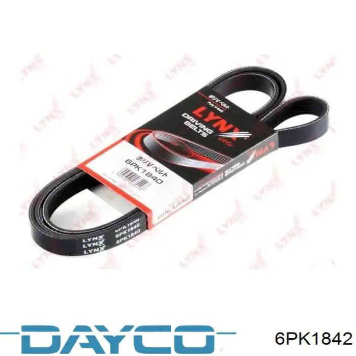 Pas napędowy mechanizmów Dayco 6PK1842 cena, od 20,02 USD