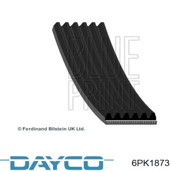 Do koszyka 6PK1873 Dayco Pas napędowy mechanizmów