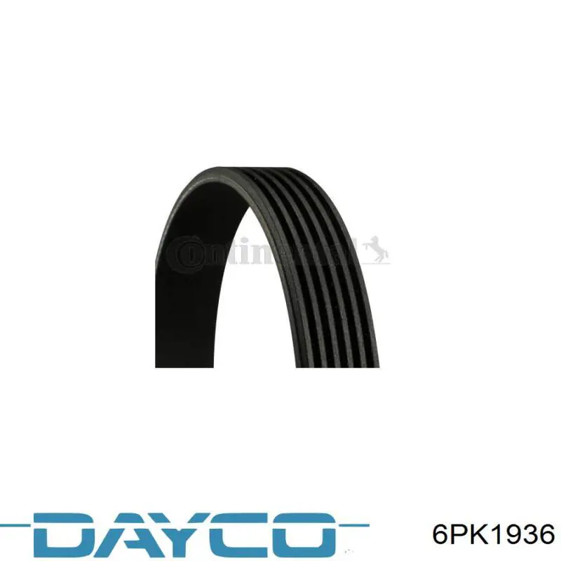 Pas napędowy mechanizmów Dayco 6PK1936 cena, od 25,23 USD