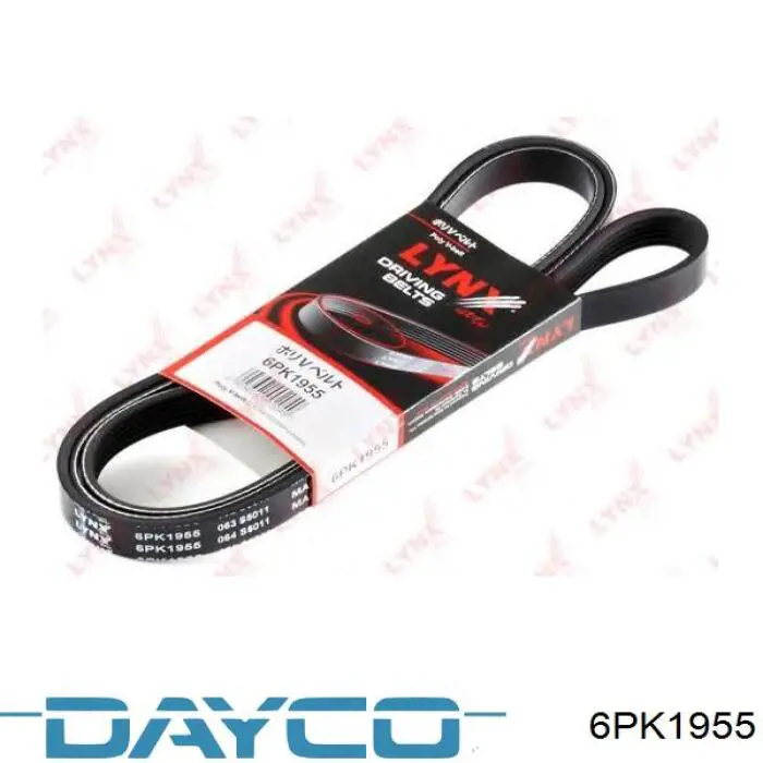 Pas napędowy mechanizmów Dayco 6PK1955 cena, od 21,55 USD