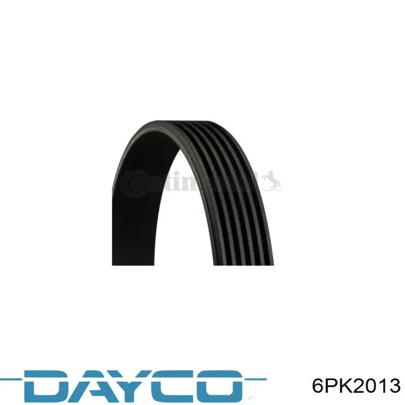 Do koszyka 6PK2013 Dayco Pas napędowy mechanizmów