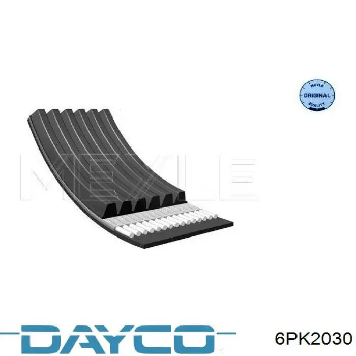 Pas napędowy mechanizmów Dayco 6PK2030 cena, od 20,05 USD