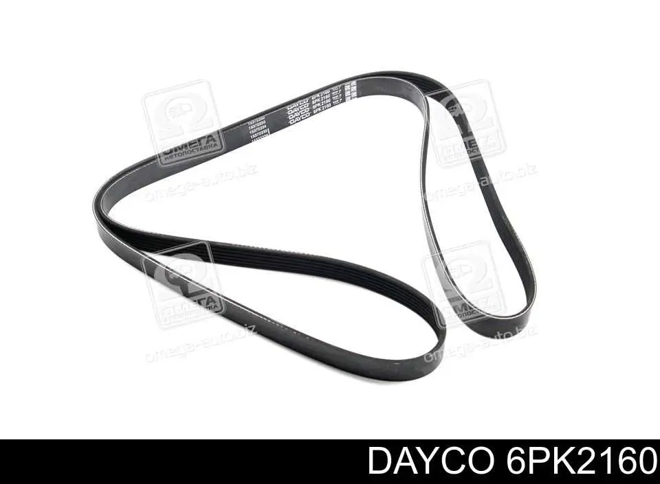 Pas napędowy mechanizmów Dayco 6PK2160 cena, od 19,50 USD