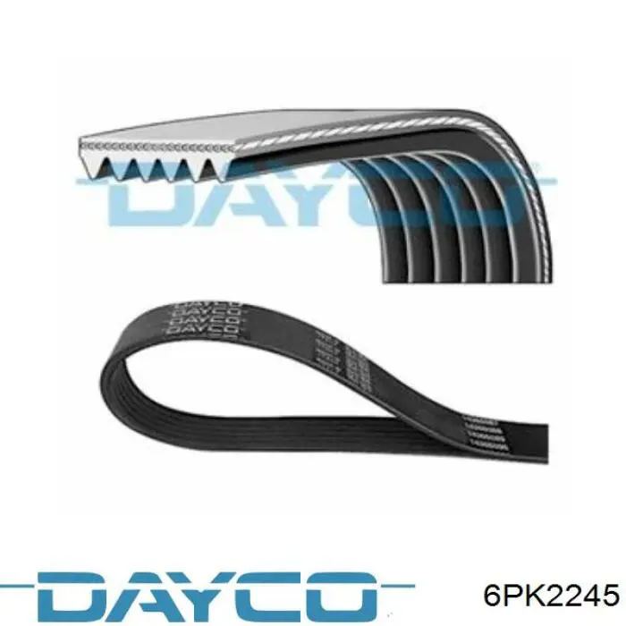 6PK2245 Dayco pas napędowy mechanizmów