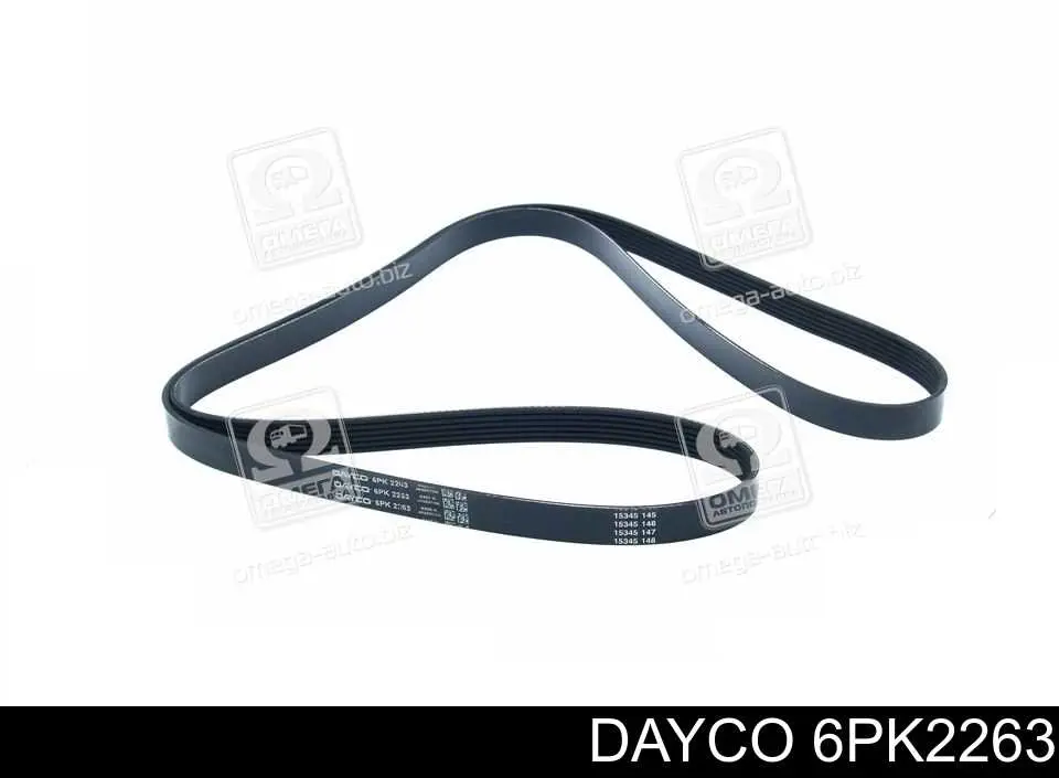 6PK2263 Dayco Pas napędowy mechanizmów