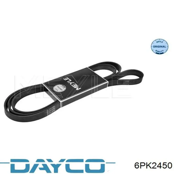 Pas napędowy mechanizmów Dayco 6PK2450 cena, od 25,99 USD