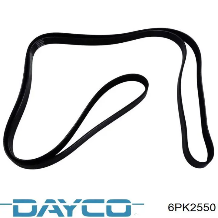 Pas napędowy mechanizmów Dayco 6PK2550 cena, od 27,09 USD