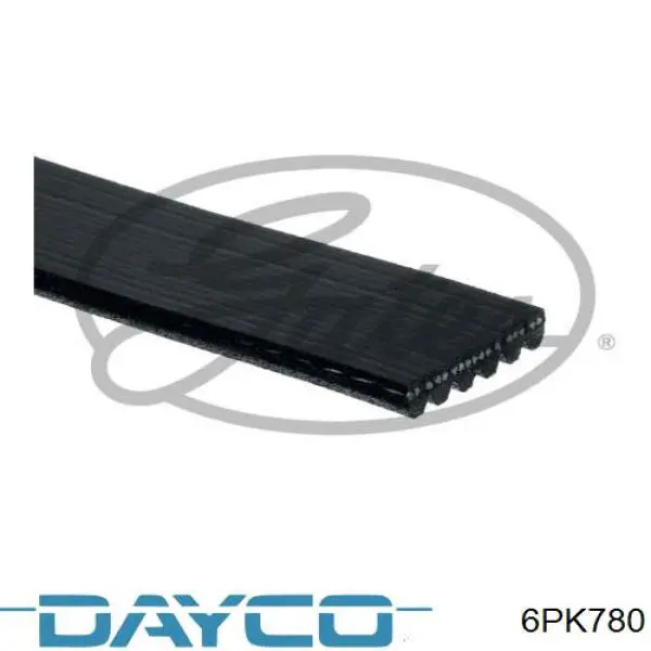 6PK780 Dayco Pas napędowy mechanizmów