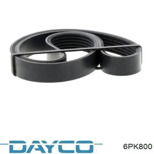 Pas napędowy mechanizmów Dayco 6PK800 cena, od 9,05 USD