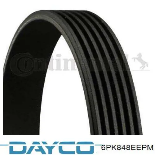 6PK848EEPM Dayco pas napędowy mechanizmów