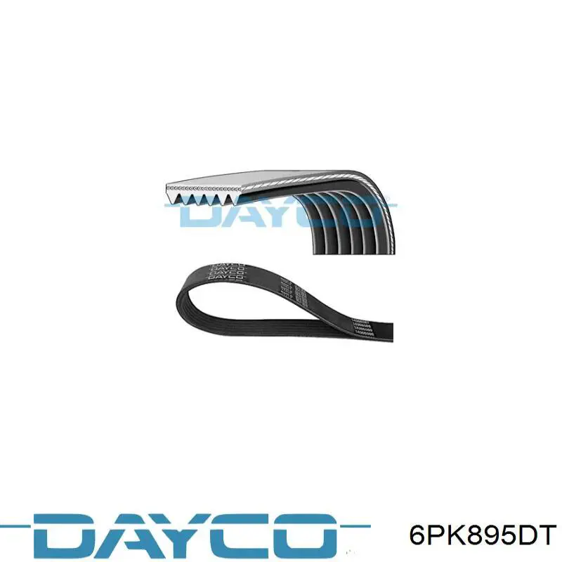 Do koszyka 6PK895DT Dayco Pas napędowy mechanizmów
