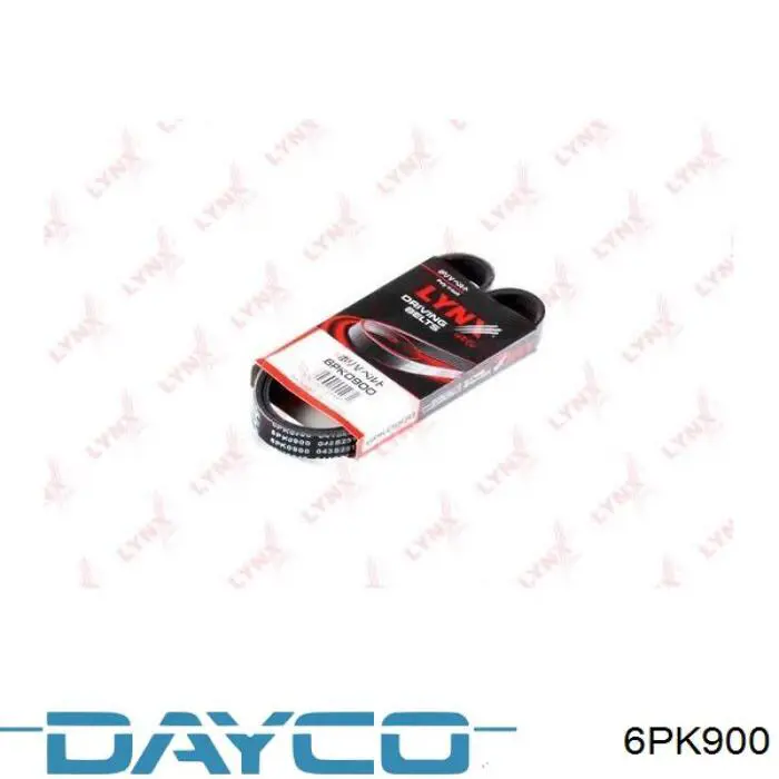 Do koszyka 6PK900 Dayco Pas napędowy mechanizmów