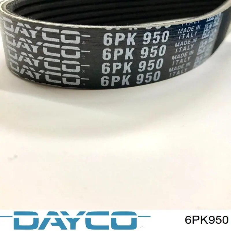 Pas napędowy mechanizmów Dayco 6PK950 cena, od 10,65 USD