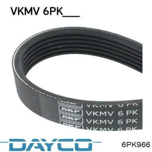 6PK966 Dayco Pas napędowy mechanizmów