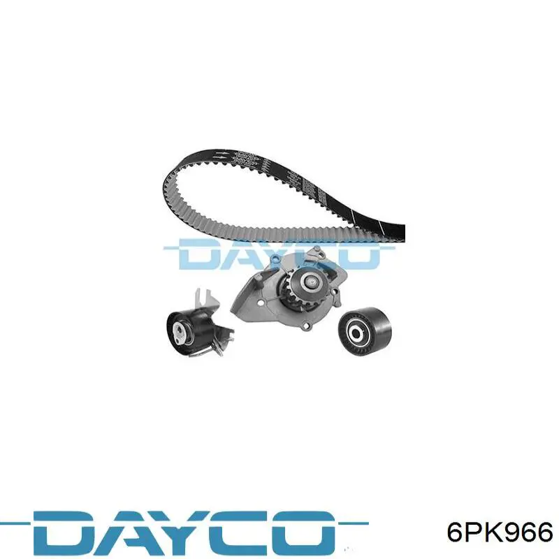 Pas napędowy mechanizmów Dayco 6PK966 cena, od 16,33 USD