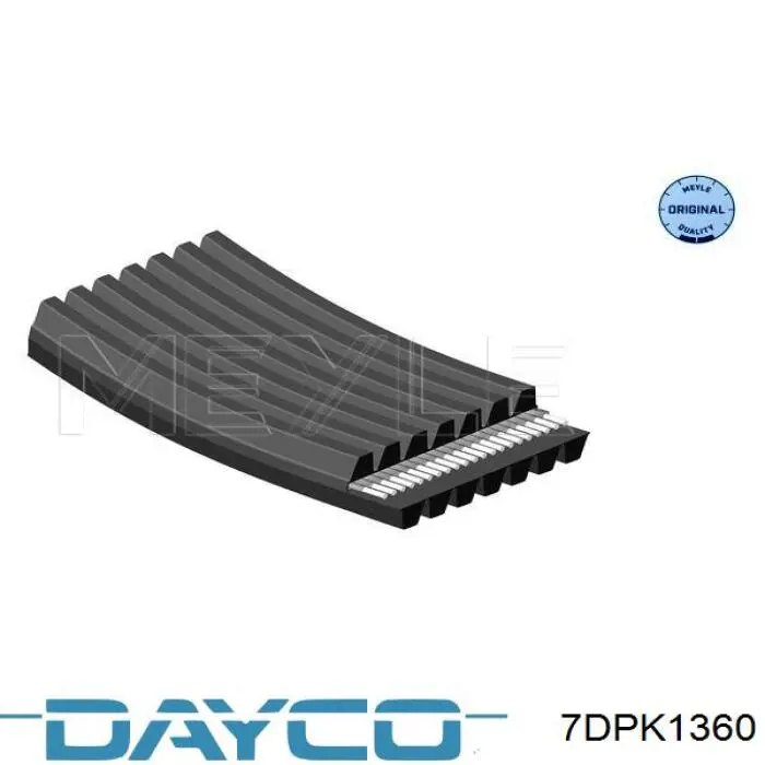 Do koszyka 7DPK1360 Dayco Pas napędowy mechanizmów
