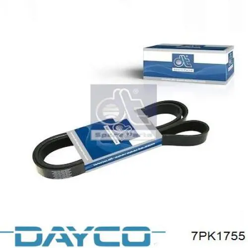 Pas napędowy mechanizmów Dayco 7PK1755 cena, od 20,05 USD