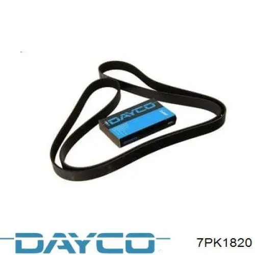 Pas napędowy mechanizmów Dayco 7PK1820 cena, od 28,04 USD