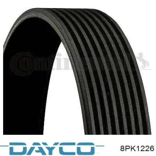 Pas napędowy mechanizmów Dayco 8PK1226 cena, od 21,32 USD