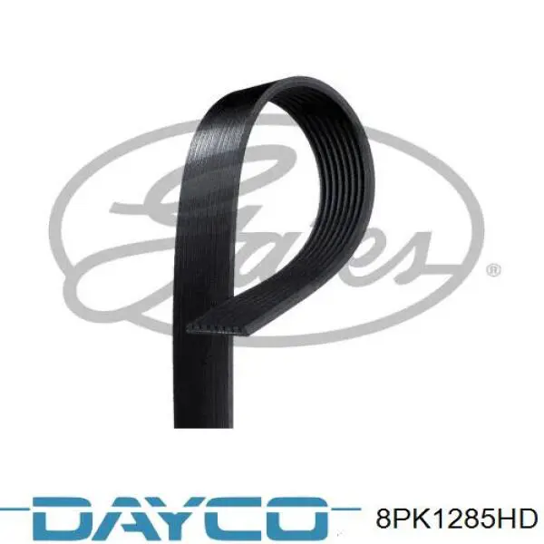 Do koszyka 8PK1285 Dayco Pas napędowy mechanizmów